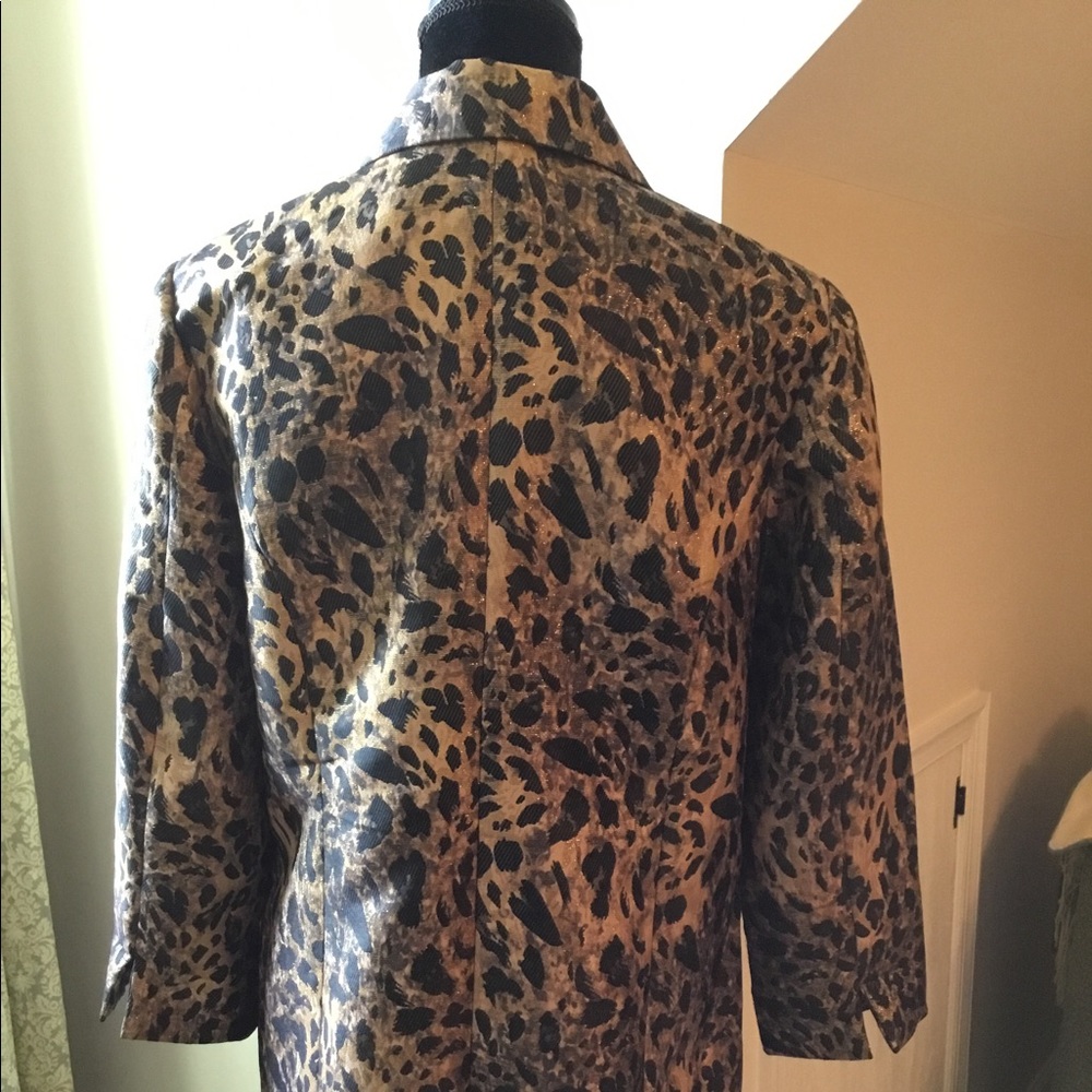 Chico’s Leopard Print Jacket - image 3